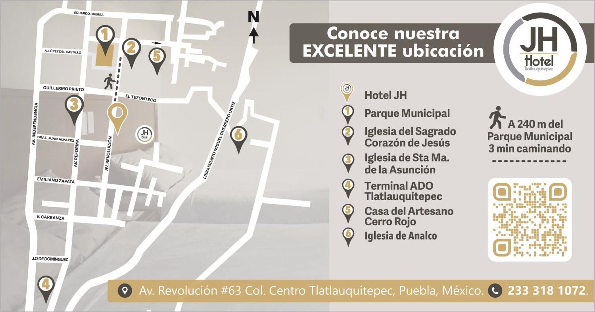 Jh Hotel Tlatlauqui Tlatlauquitepec Екстериор снимка